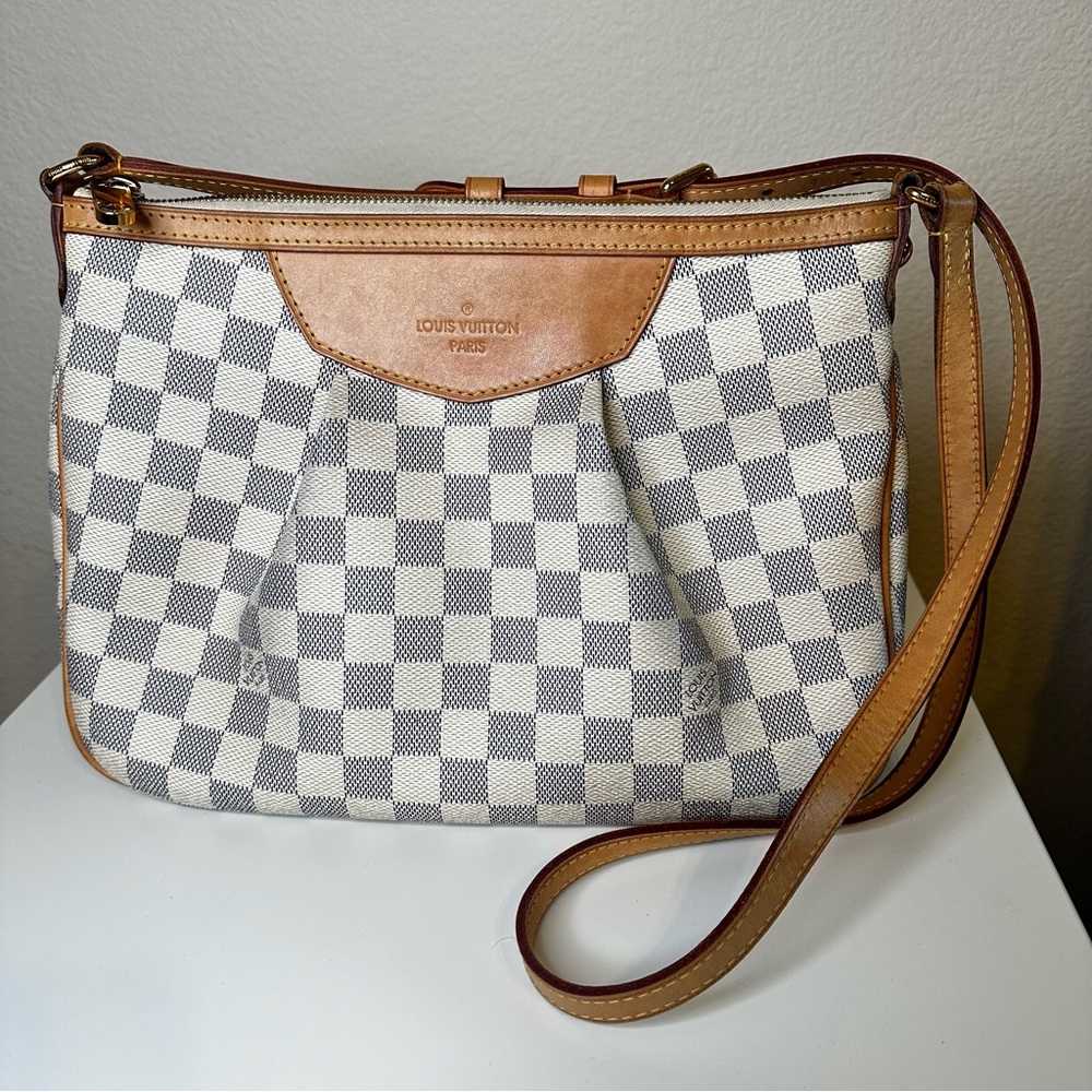 Louis Vuitton Siracusa Damier Azur PM bag